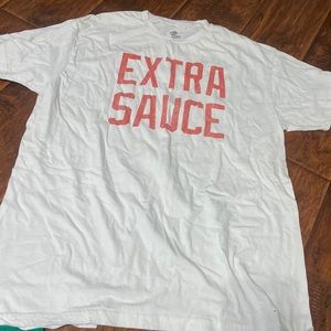 Cute tee! Extra Sauce!!